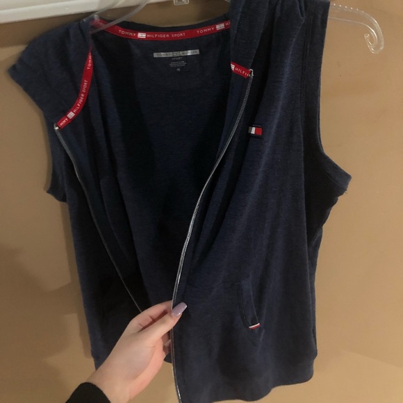 sleeveless jacket tommy hilfiger